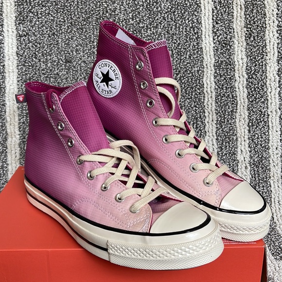 Converse Chuck Taylor 70 All Star Hi Rose Maroon/Naples MENS - Picture 5 of 16